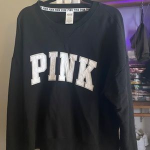 VS PINK Logo Crewneck